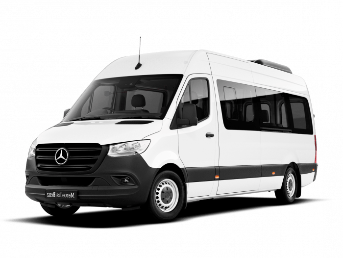 Servicio de transporte empresarial en van para empresas en Bogotá
